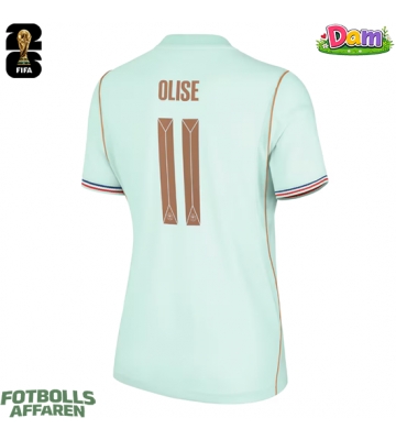 Frankrike Michael Olise #11 Bortatröja Kvinnor VM 2026 Kortärmad